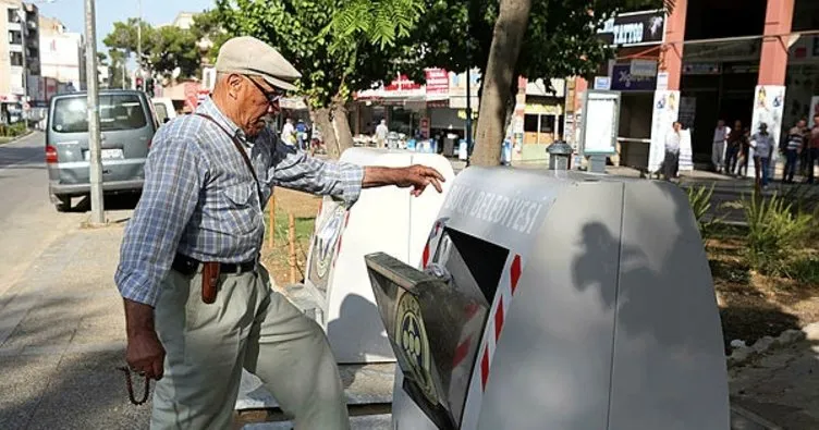 Çöp kutularına estetik dokunuş