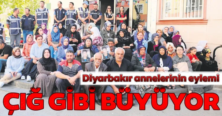 Annelerin eylemi çığ gibi büyüyor