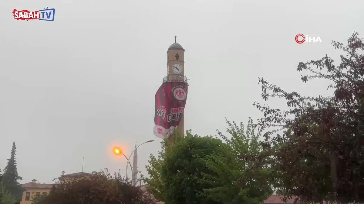 Çorum'da sağanak yağış etkili oldu videosunu izle | Son Dakika Haberleri