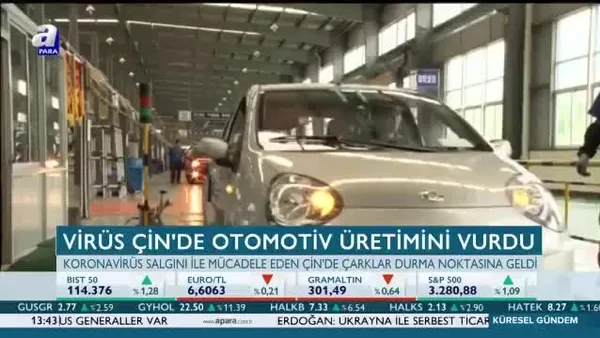 Koronavirüs Çin'de otomotiv üretimini vurdu