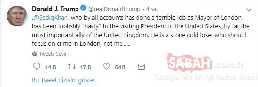 Trump’ın Londra ziyareti olaylı başladı! Bu kez de Meghan Markle hakkında ’edepsiz polemiği’