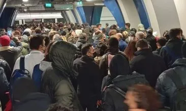 Metro durdu, otobüs bulamayan vatandaşlar İBB’ye tepki gösterdi