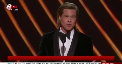 Oscar 2020 Ödül Töreni’nde Brad Pitt sürprizi! 92. Oscar ödüllerinde kazananlar böyle açıklandı...  | Video