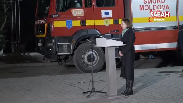 Moldova'dan Türkiye'ye 55 personel ve 12 araçtan oluşan kurtarma ekibi | Video