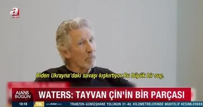 Roger Waters Rusya Ukrayna savaşı ve Çin Tayvan krizi hakkında konuştu: ABD savaşa benzin döküyor... | Video