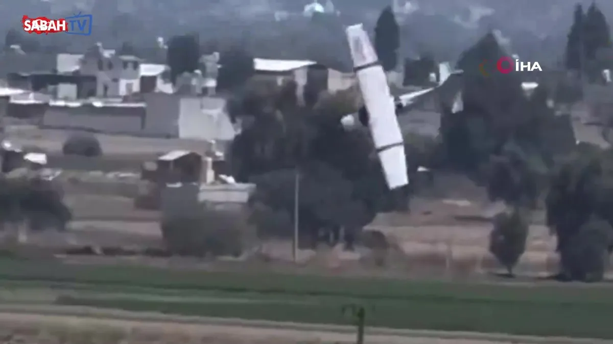 Meksika'da küçük uçak düştü: 4 ölü | Video videosunu izle | Son Dakika Haberleri