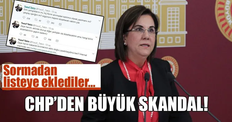 CHP’den büyük skandal: Fikirlerini bile almadan listeye eklediler!