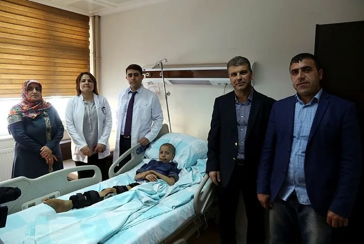 Erzurum’da arkadaşının tekmesi hayatını kurtardı