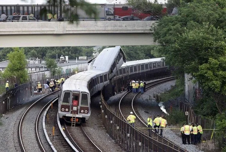 Washington’da metro kazası