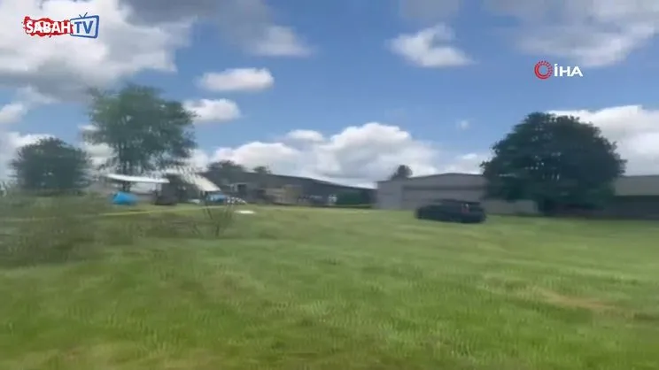 ABD'nin Tennessee eyaletinde uçak düştü! Çok sayıda yaralı var | Video