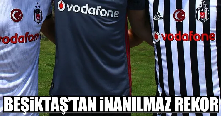Beşiktaş’tan inanılmaz rekor