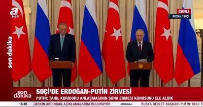Son dakika: Kritik zirve sonrası Cumhurbaşkanı Erdoğan’dan tahıl koridoru mesajı: Yeni öneri paketi hazırladık