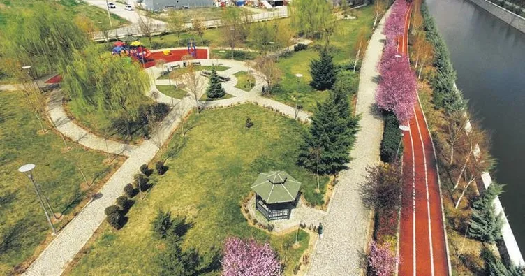 Parklarda sonbahar keyfi