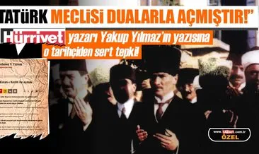 Prof. Dr. Sofuoğlu: Atatürk meclisi dualarla açmıştır