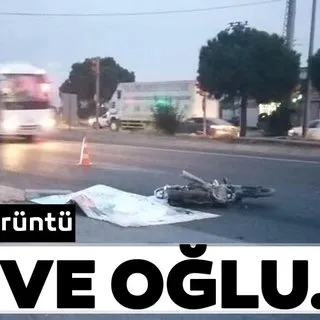 İzmir'de feci kazada anne ve oğlu hayatını kaybetti