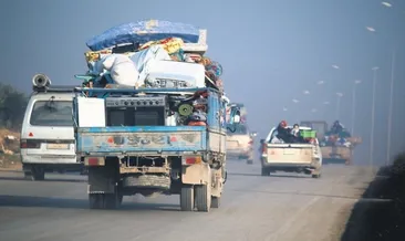 İdlib’den kitlesel kaçışlar sürüyor