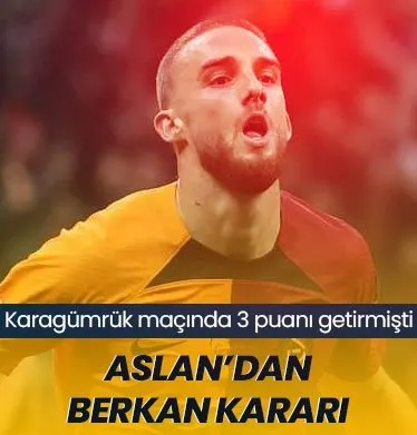Galatasaray’dan Berkan Kutlu kararı!
