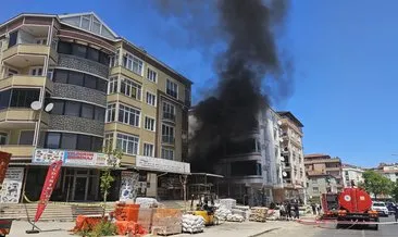 Çerkezköy’deki yangında korku dolu anlar!