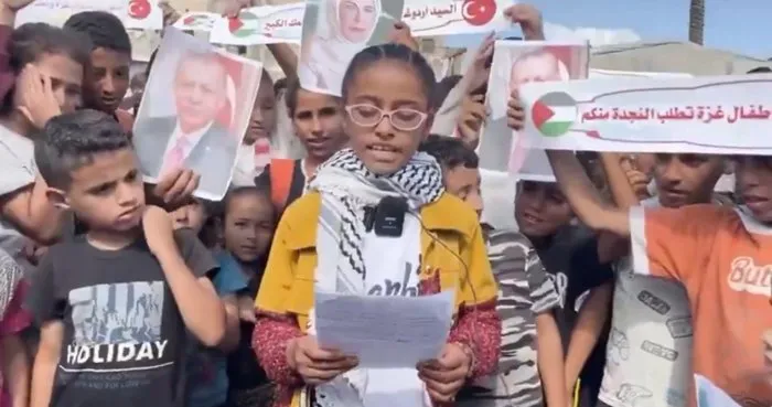 Gazzeli çocuklardan Başkan Erdoğan’a çağrı: Soykırımı durdurun! Yürek burkan mesaj vicdanları sızlattı