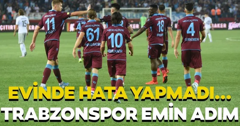 Trabzonspor, UEFA Avrupa Ligi’nde yoluna devam ediyor