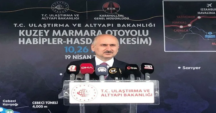 Son dakika... Ulaştırma ve Altyapı Bakanı Karaismailoğlu’ndan Kanal İstanbul açıklaması