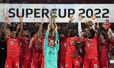 Almanya Süper Kupa’sında zafer Bayern Münih’in!