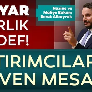 Hazine ve Maliye Bakanı Berat Albayrak'tan ABD'de güven mesajı verecek