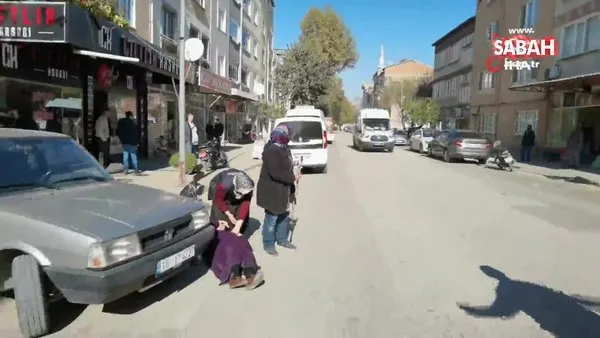 Bursa'da otomobilin çarptığı yaşlı kadın yaralandı