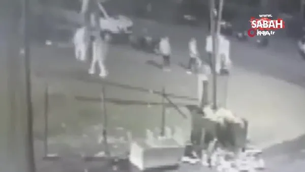 İstanbul’da silahlı saldırı kamerada: Sevgilisini rahatsız eden kişiye kurşun yağdırdı! | Video