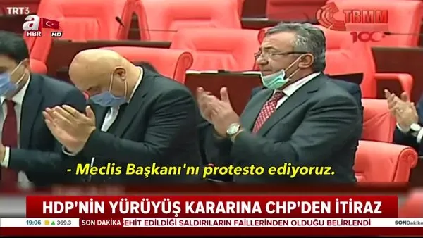 HDP'nin yürüyüş kararına CHP'den itiraz | Video