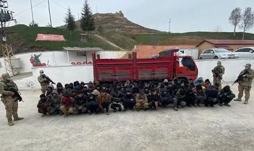 Bitlis’te şok yol uygulamasında 110 düzensiz göçmen yakalandı #bitlis