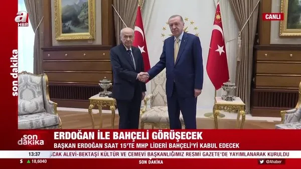 Başkan Erdoğan, Bahçeli ile görüşecek | Video