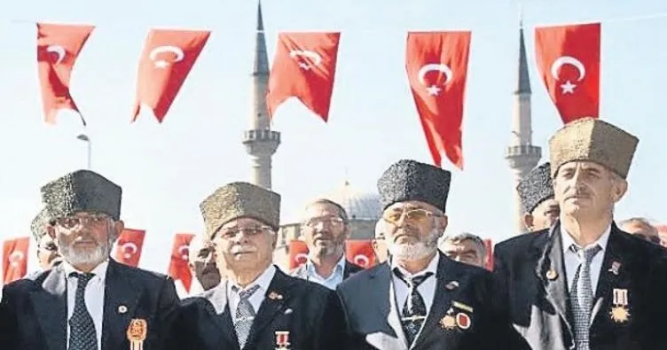 Gazilik nesiller boyu sürecek ‘ONUR’dur