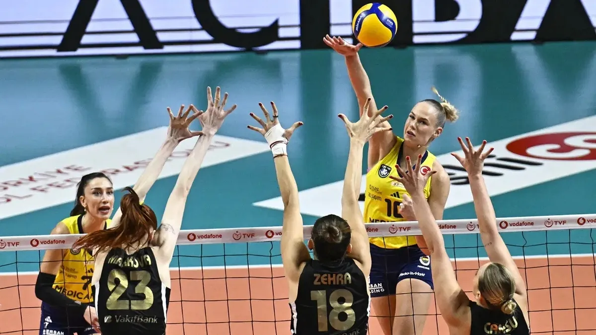 VakıfBank - Fenerbahçe Medicana maçı ne zaman, saat kaçta, hangi kanalda? Voleybolda dev derbi!