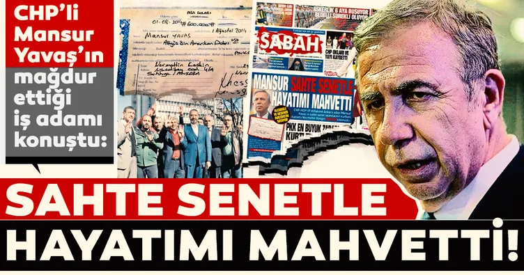 Necmettin Kesgin: Mansur Yavaş sahte senetle hayatımı mahvetti