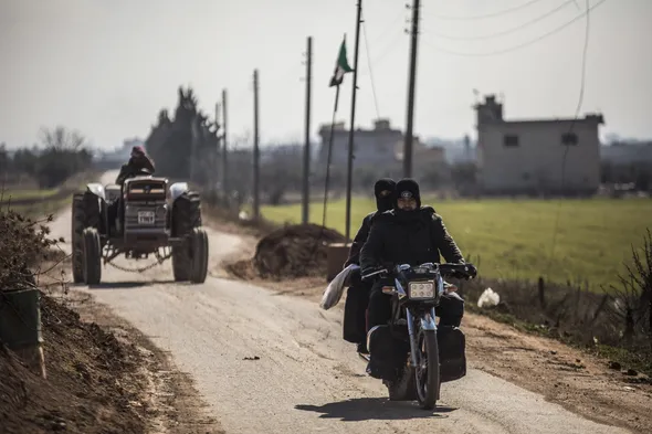 Terör örgütü PKK/YPG'den kurtulan köyden ilk kareler...