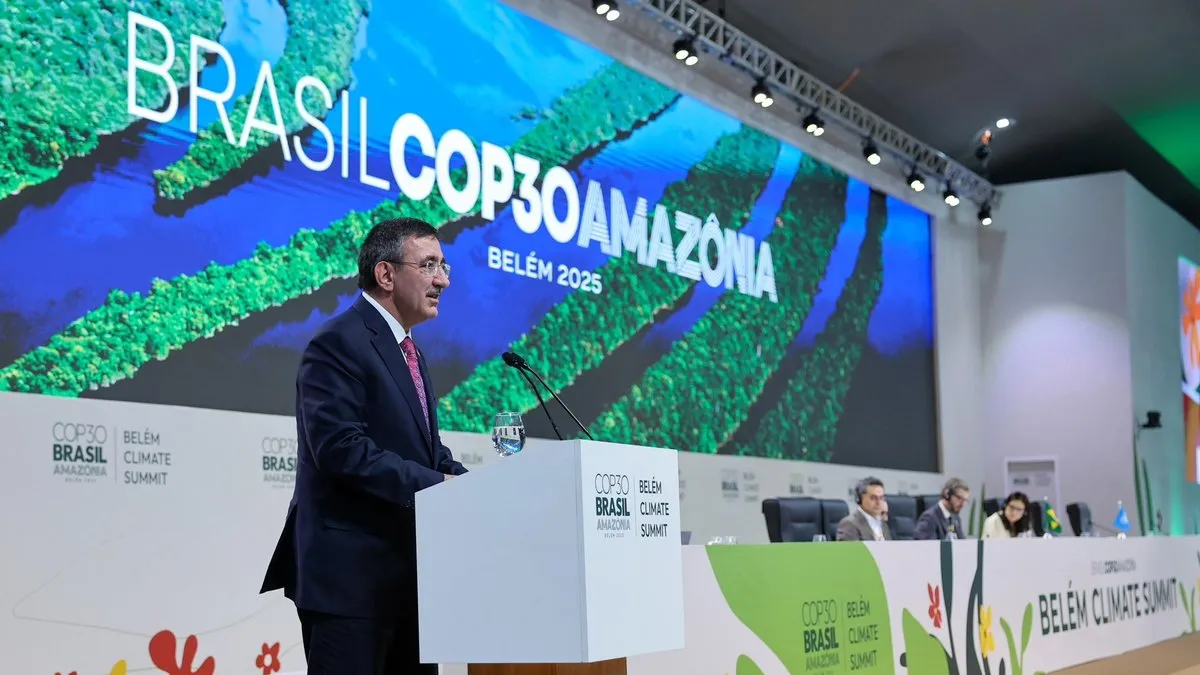 Cevdet Yılmaz’dan COP30 Liderler Zirvesi mesajı: “İnsani krizlerin çözüme kavuşturulması hayati önem taşımaktadır”