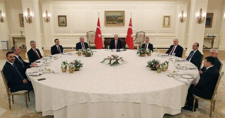 Başkan Erdoğan, yasama, yürütme ve yargı temsilcilerini kabul etti