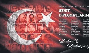 ‘Şehit diplomatları unutmadık’