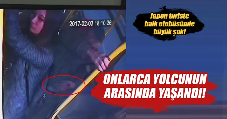 Japon turistin cüzdanını böyle çaldı