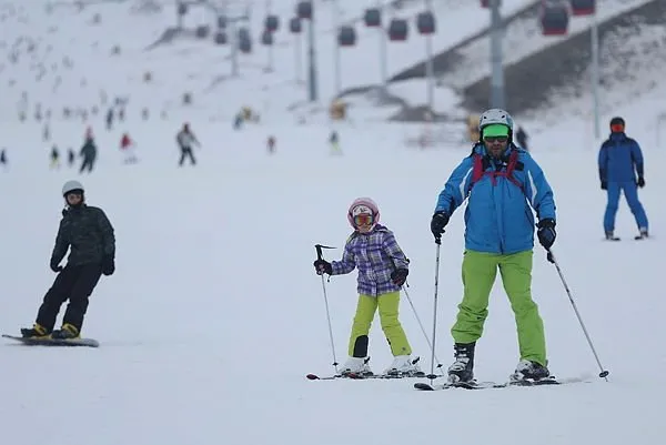 Erciyes kış turizminin parlayan yıldızı oldu