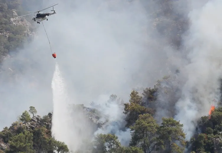 Yangınlarda son dakika: OGM Termik santralde son durumu ve devam eden yangınları açıkladı