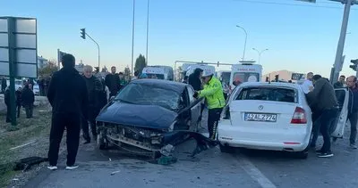 Seydişehir’de iki otomobil çarpıştı: 3 yaralı