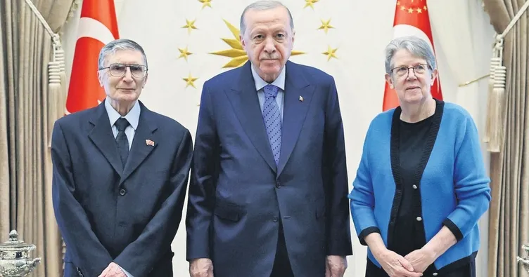 Aziz Sancar’dan Erdoğan’a ziyaret