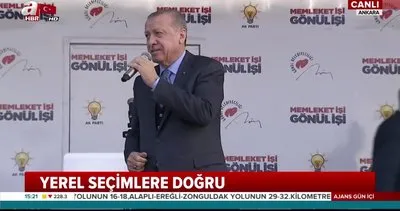 Cumhurbaşkanı Erdoğan, Ankara Yenimahalle’de vatandaşlara hitap etti!