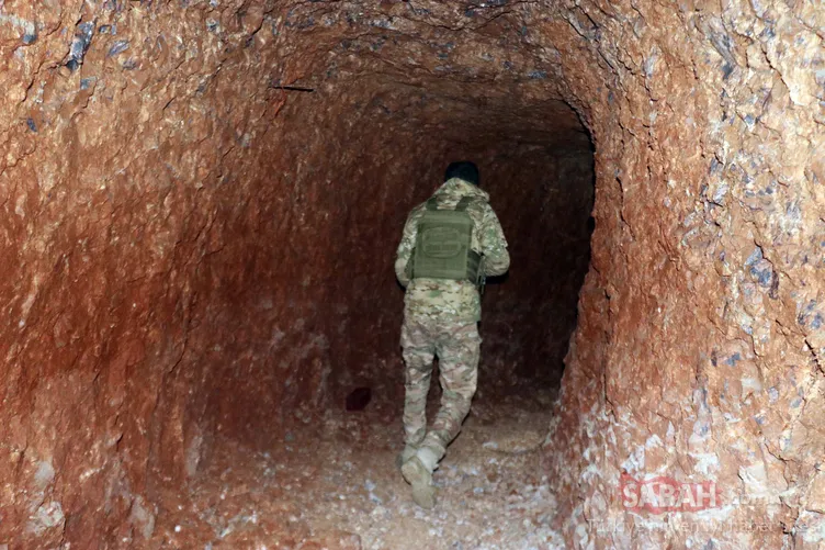 Tel Rıfat ve Münbiç’i köstebek yuvasına çevirmişler: Teröristlerin bir alçaklığı daha ortaya çıktı