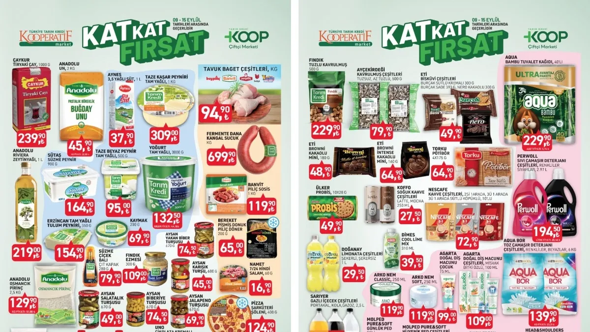 Tarım Kredi'den Süper Haber! Çay, Un, Zeytinyağı ve Peynirde İndirim 15 Eylül'e Kadar Uzatıldı