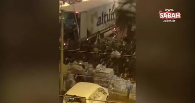 İyilik zincirini, ne soğuk nede kar yağışı bozabildi! | Video