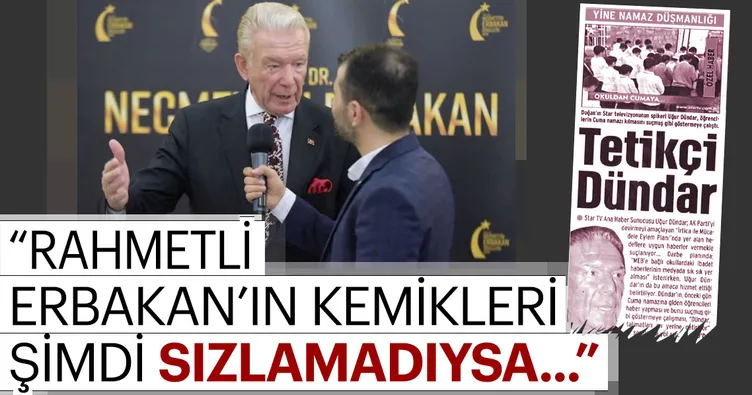 Erbakan’ın kemikleri şimdi sızlamadıysa! Erbakan Ödülleri...