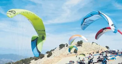 Ölüdeniz’de görsel şölen